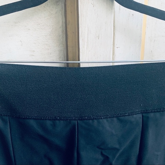 Sandro Black Leather Front Zip Trousers - Picture 6 of 10